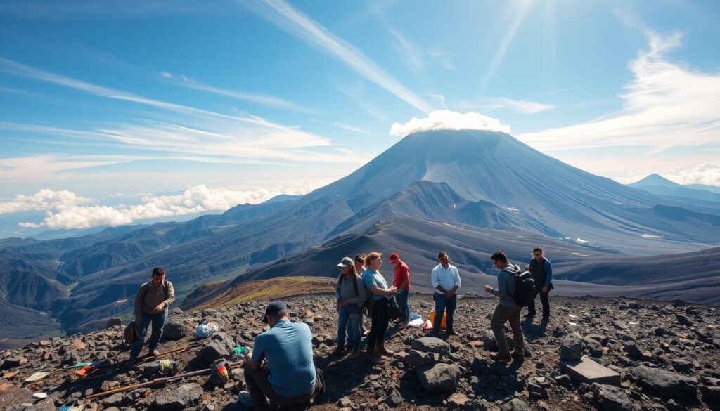 Penelitian Geologi di Gunung Sanggar Penelitian Geologi di Gunung Sanggar