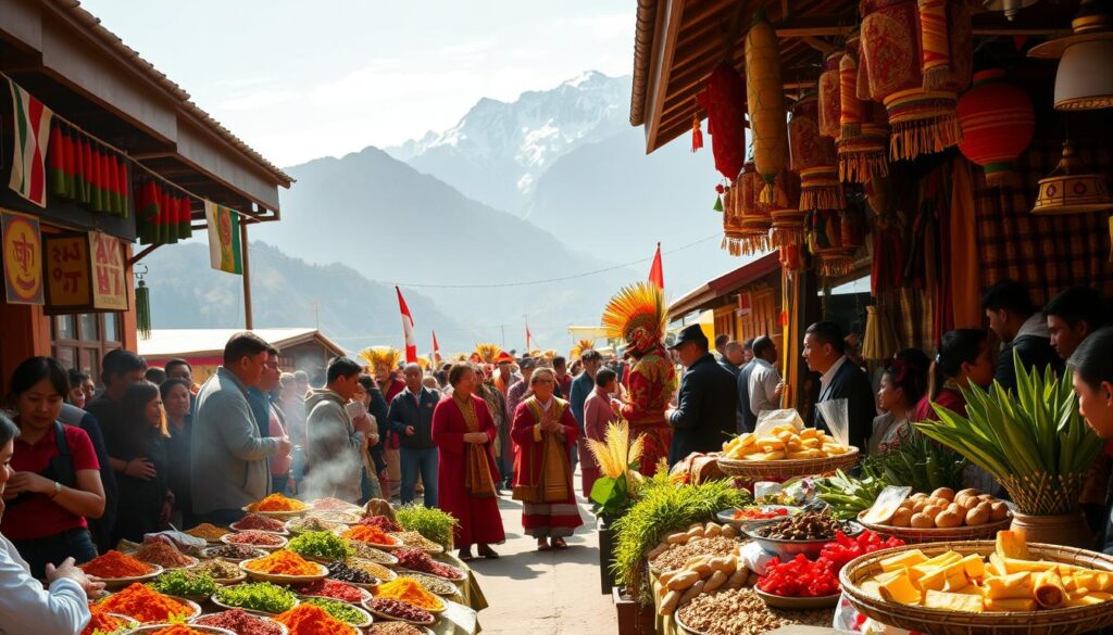 hidangan festival Bhutan