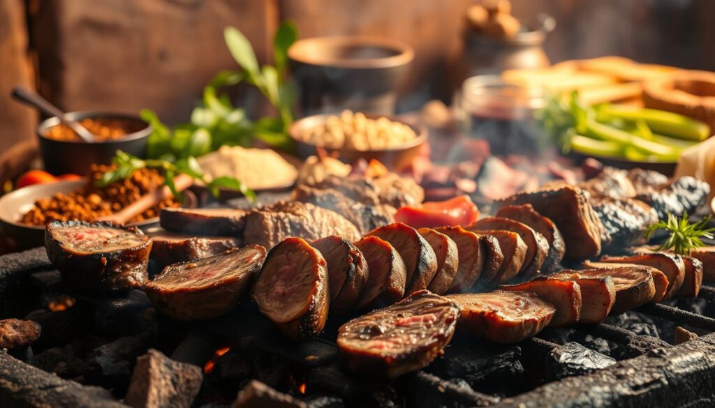 daging kambing dan sapi