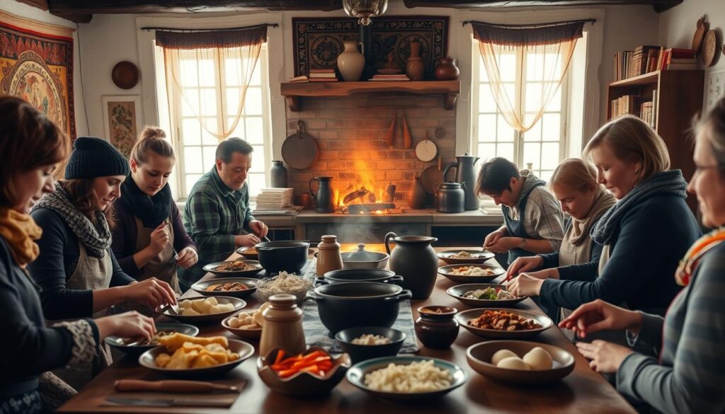 kelas memasak tradisional Georgia