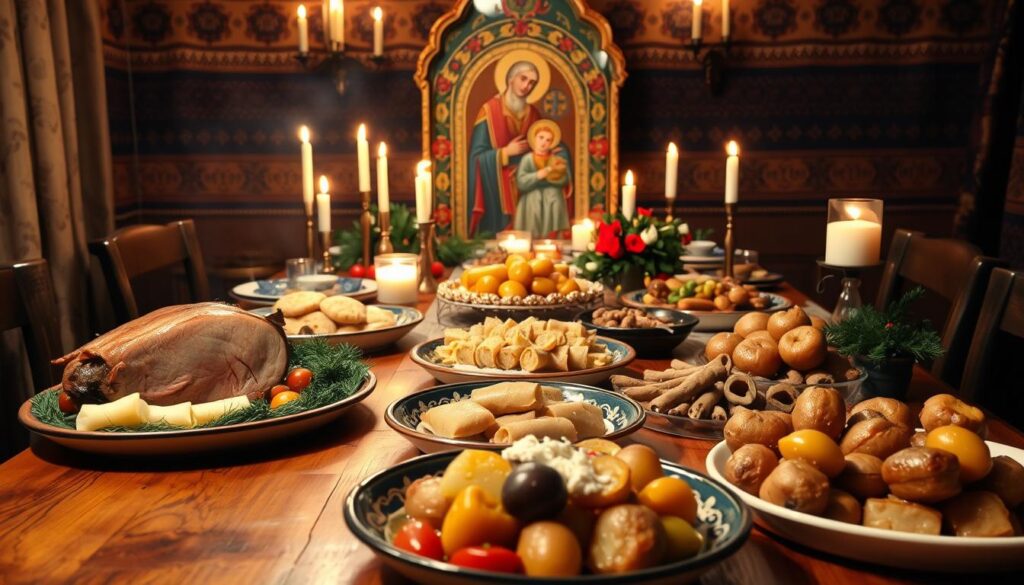 Hidangan Natal Serbia