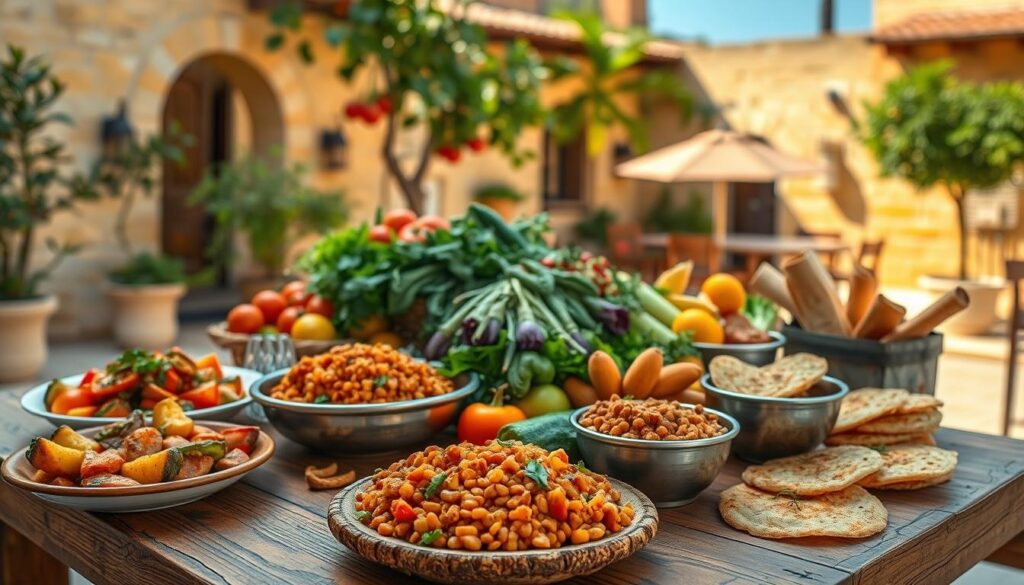 hidangan vegetarian Malta