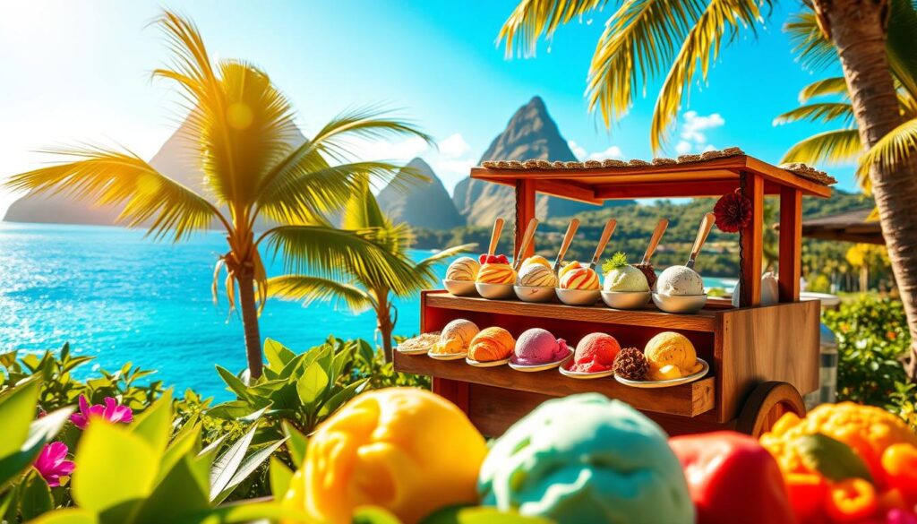 ice cream Saint Lucia