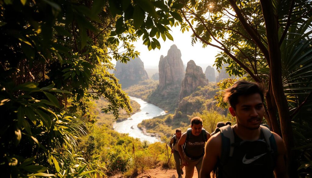 aktivitas petualangan di Afrika Tengah aktivitas petualangan di Afrika Tengah