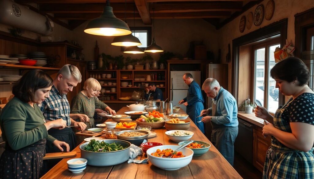 kegiatan memasak bersama di Transnistria