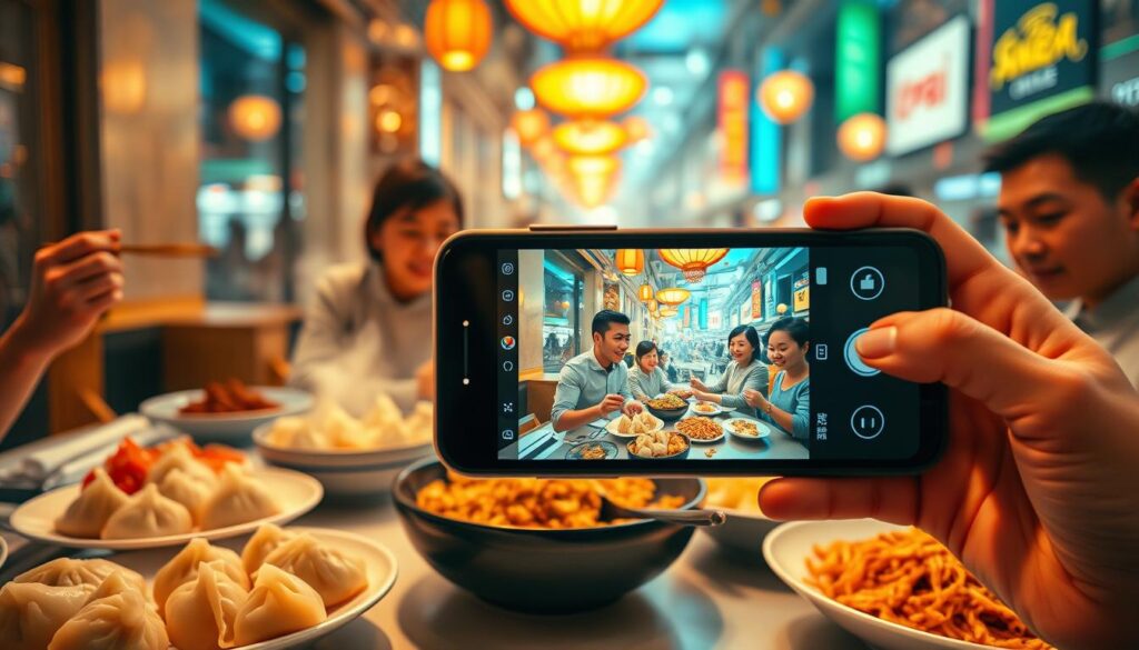 kuliner Tiongkok di media sosial
