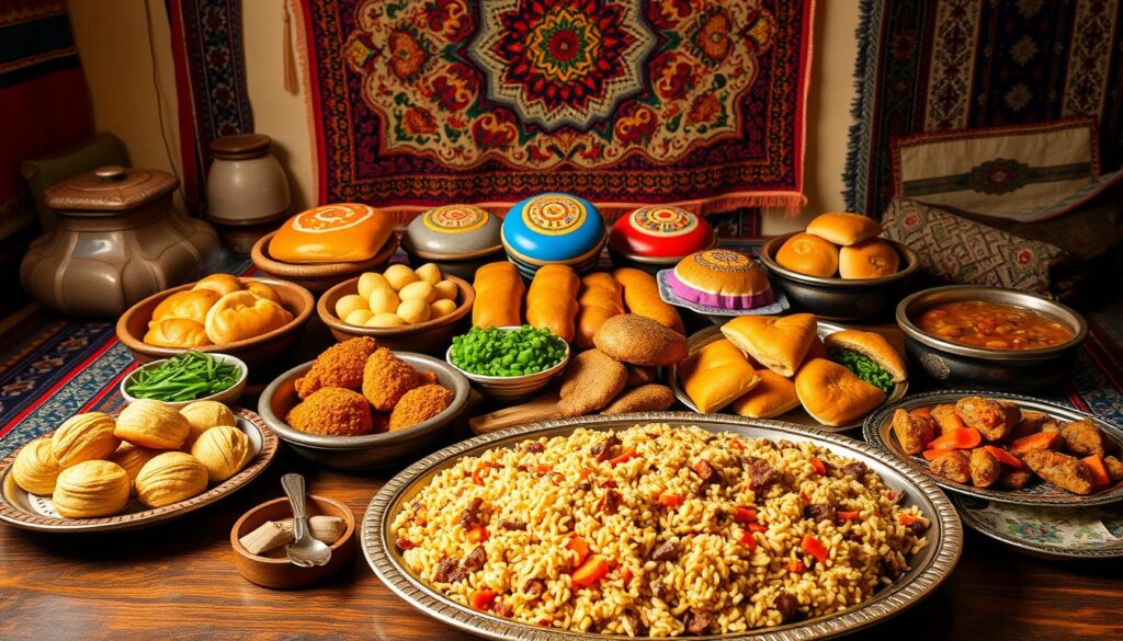 makanan tradisional Tajikistan