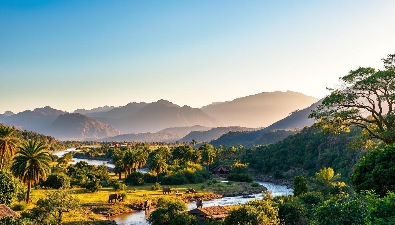 wisata Afrika Tengah