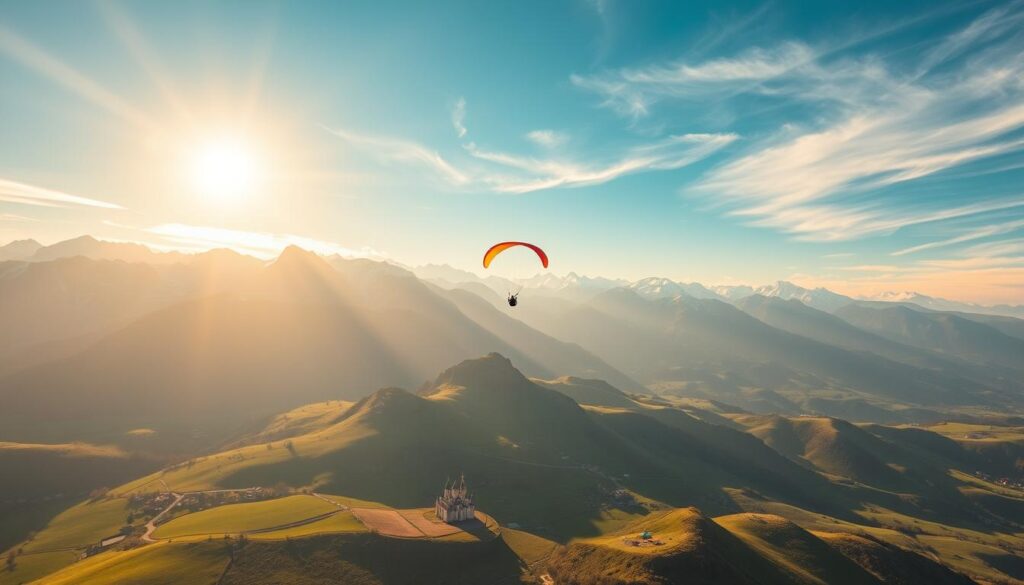 paragliding di Armenia