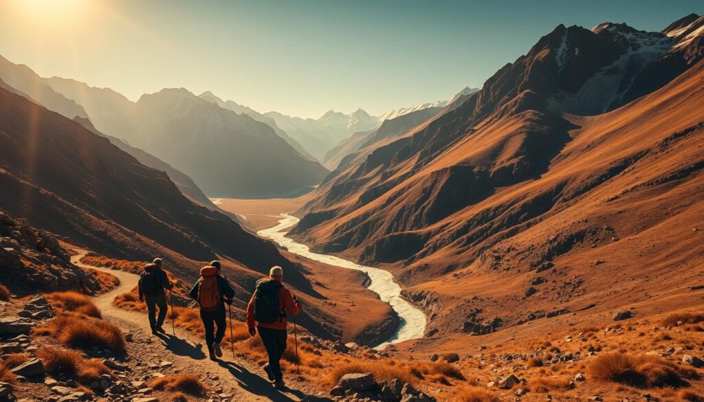 aktivitas petualangan di Bolivia