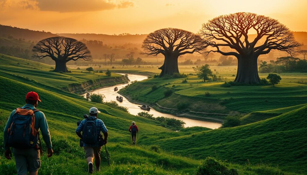aktivitas petualangan di Gambia