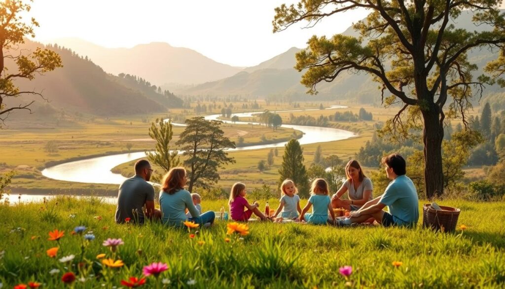 liburan keluarga di Georgia