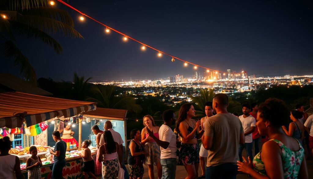 Kehidupan malam di Haiti