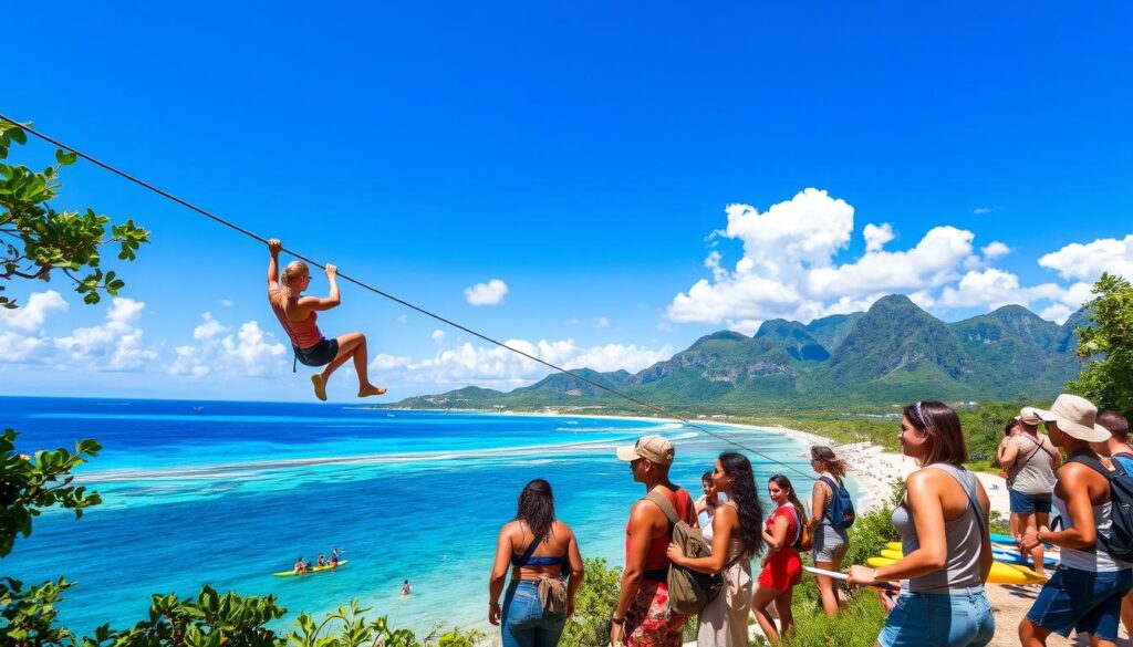 aktivitas petualangan di Jamaika