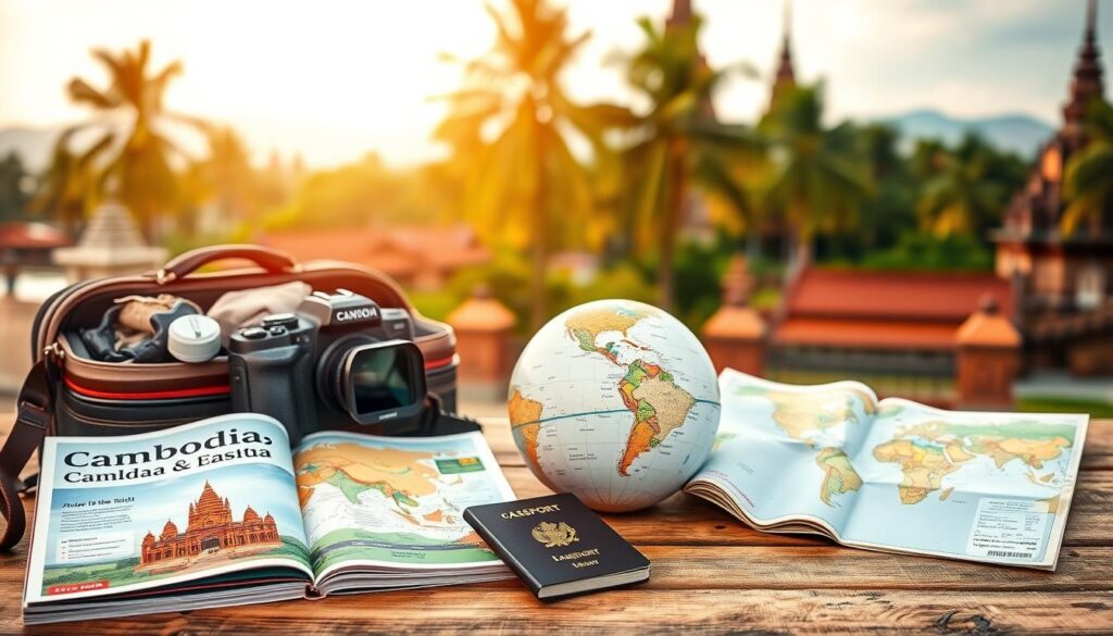 persiapan liburan Kamboja